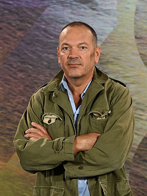 Jean-Stéphane Bron, director, at the photocall for The Deal, Locarno Film Festival, Switzerland, 11 August 2025