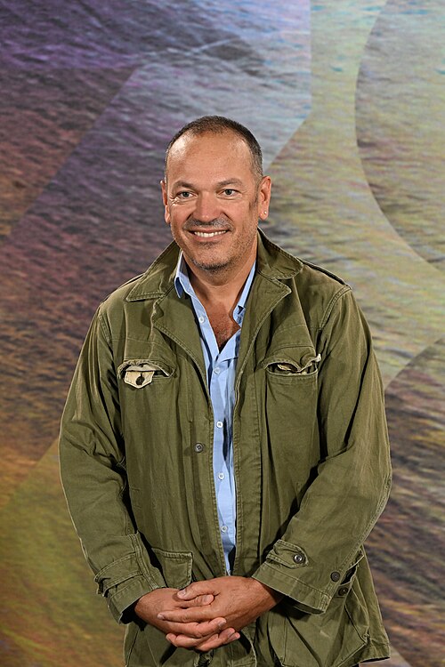 Jean-Stéphane Bron, director, at the photocall for The Deal, Locarno Film Festival, Switzerland, 11 August 2025