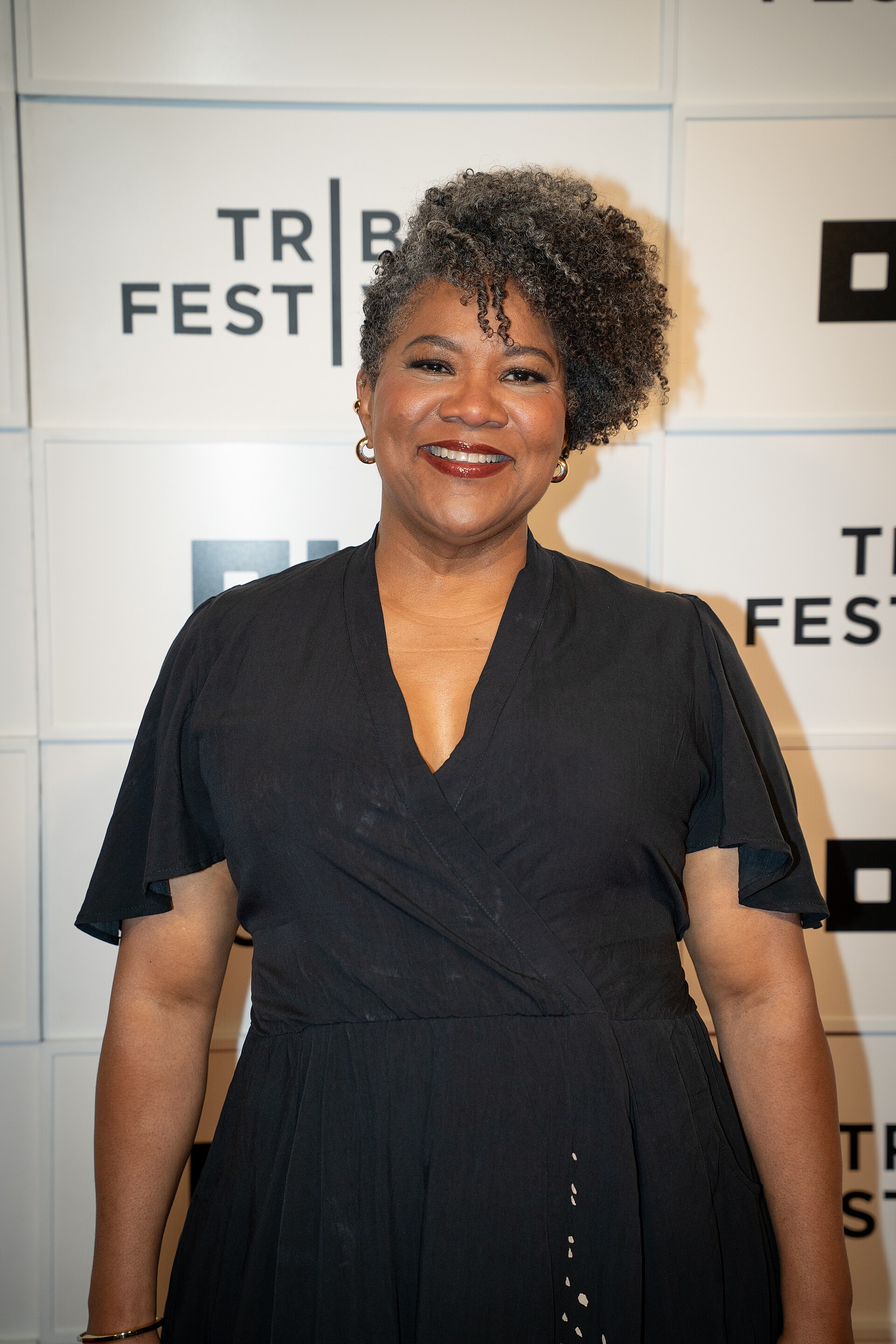 Jeanine Heriveaux (subject, executive producer) at the premiere of JEAN-MICHEL at Tribeca Film Festival 2026.
