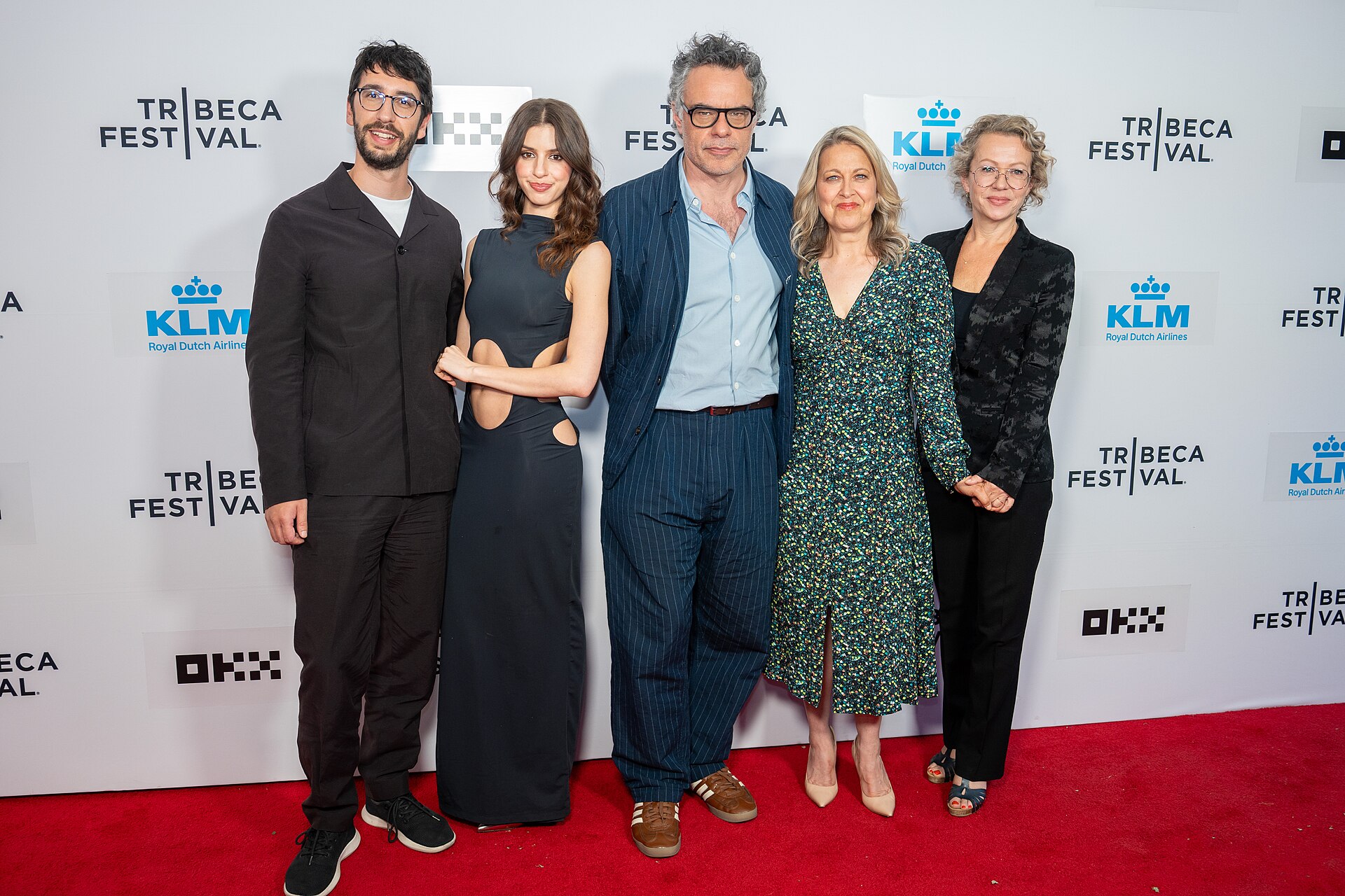 Jemaine Clement, Nicola Walker, Tom Kingsley, Sophie Goodhart, Yali Topol Margalith at the 2026 Tribeca Festival for Alice and Steve