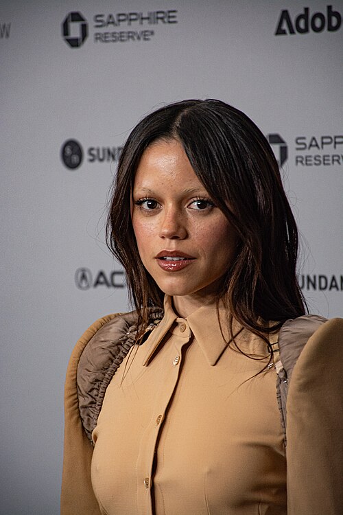 Jenna Ortega, Actress/ Executive Producer, at the 2026 2026 Sundance Film Festival for the movie The Gallerist.