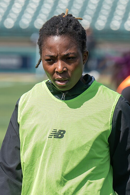 Jennifer Cudjoe during Brooklyn FC vs Dallas Trinity FC on April 12, 2026