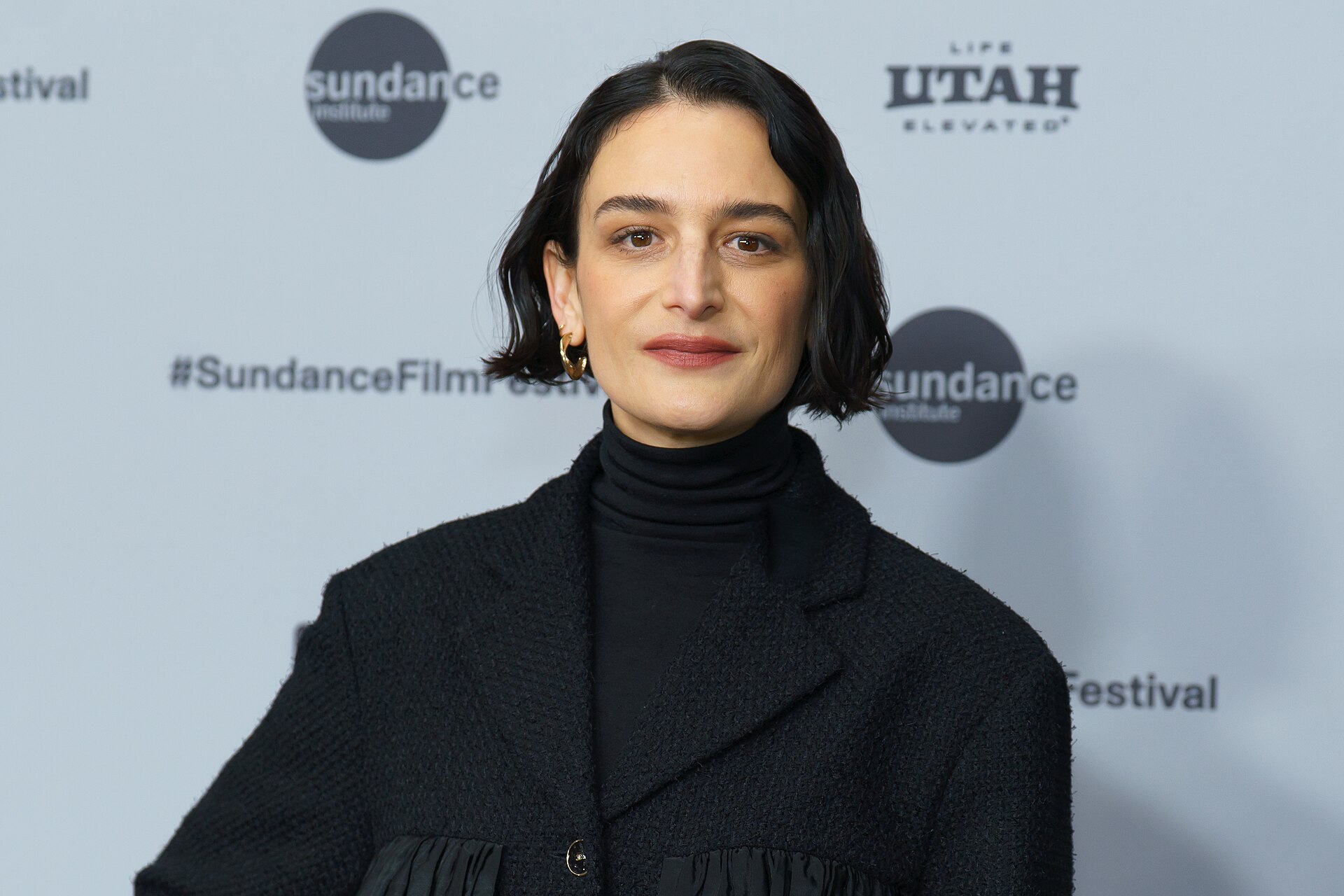 Jenny Slate at the 2026 Sundance Film Festival