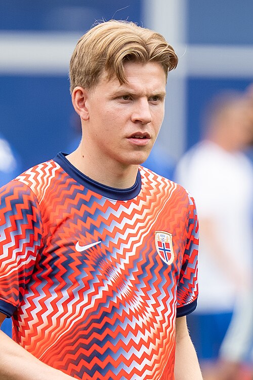 Jens Petter Hauge during France v Norway on 26 June 2026 at the 2026 FIFA World Cup