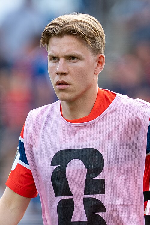 Jens Petter Hauge during France v Norway on 26 June 2026 at the 2026 FIFA World Cup