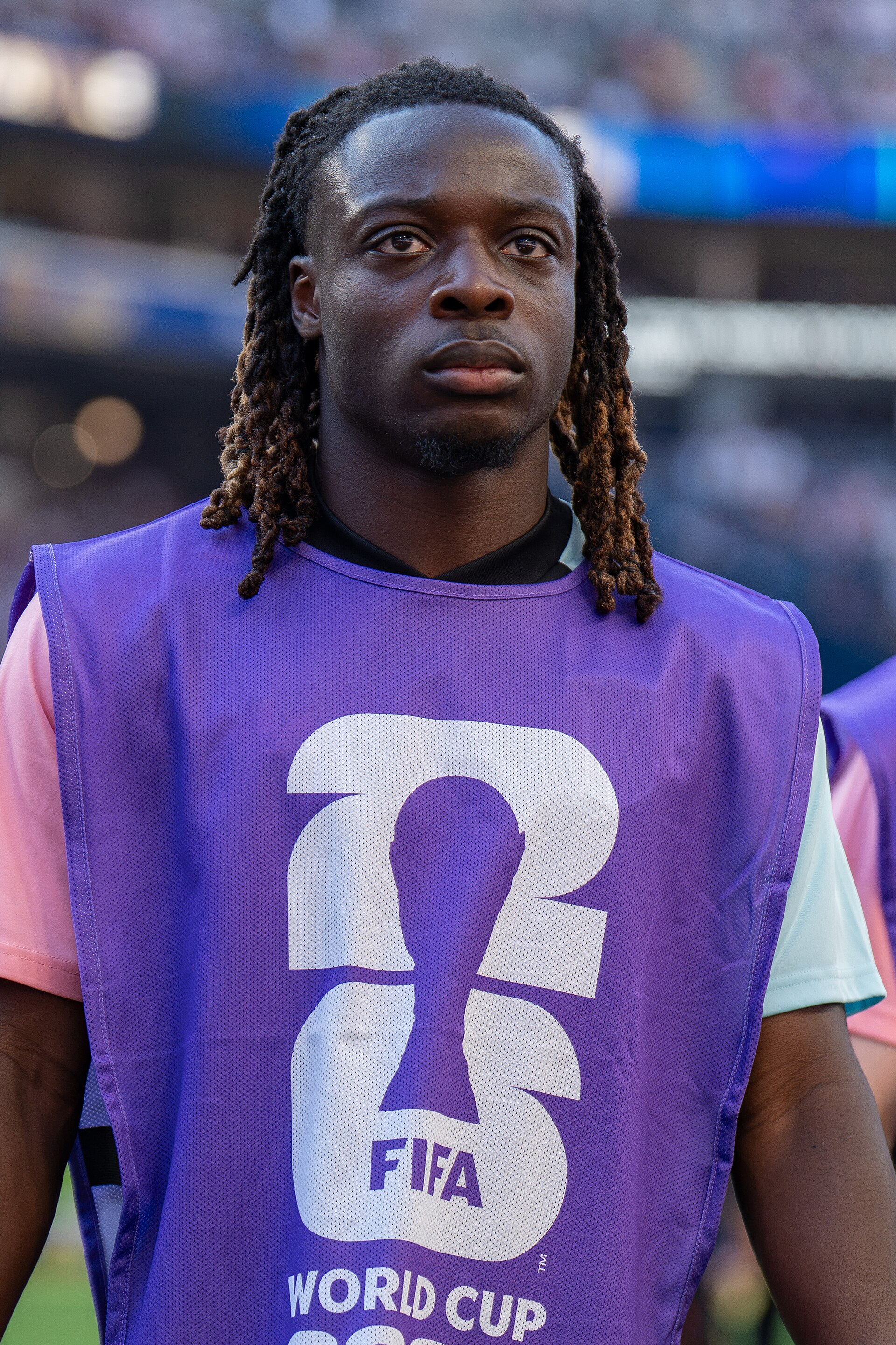 Jeremy Doku during Belgium v United States at the 2026 FIFA World Cup
