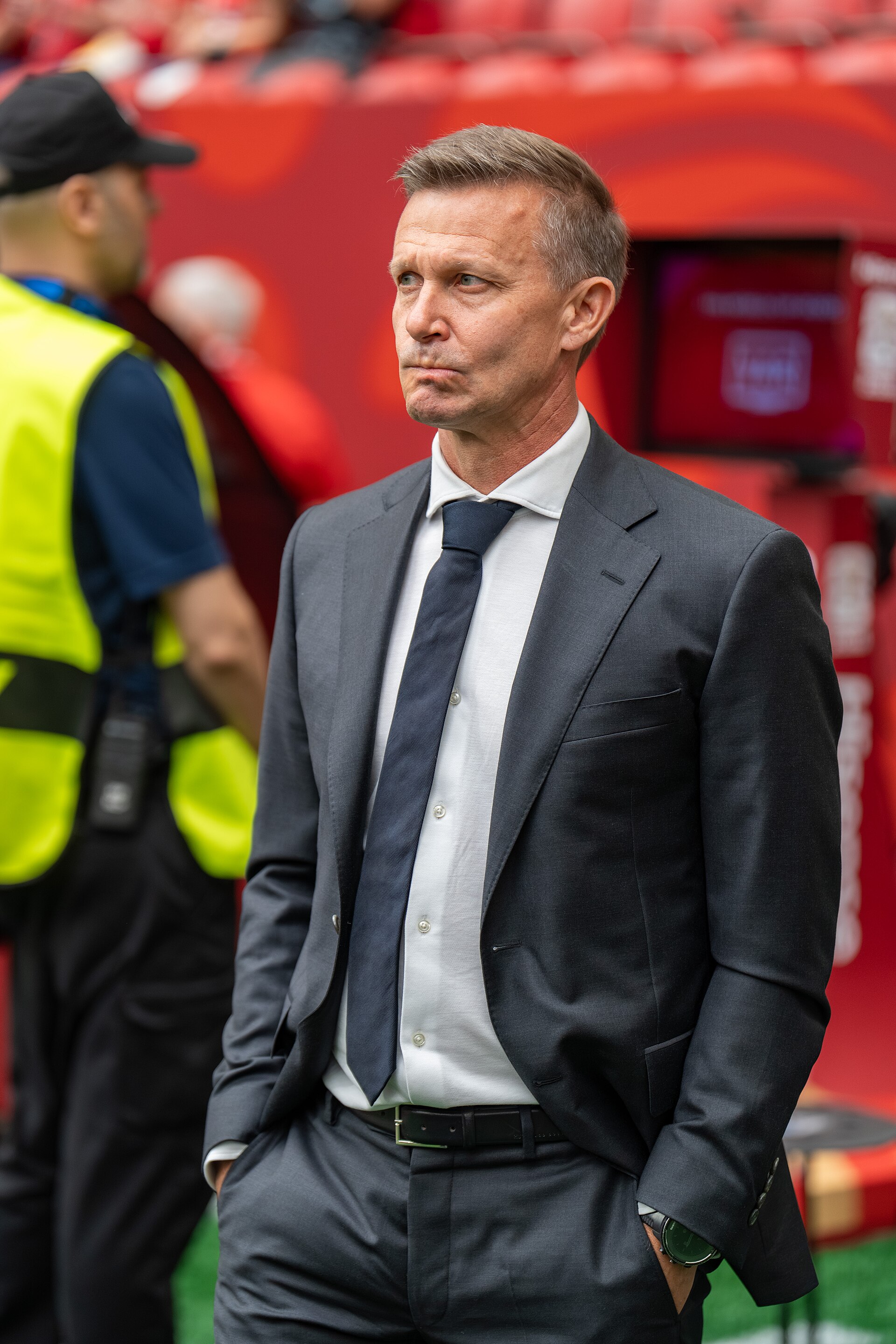 Jesse Marsch during Canada v Qatar on 18 June 2026 at the 2026 FIFA World Cup