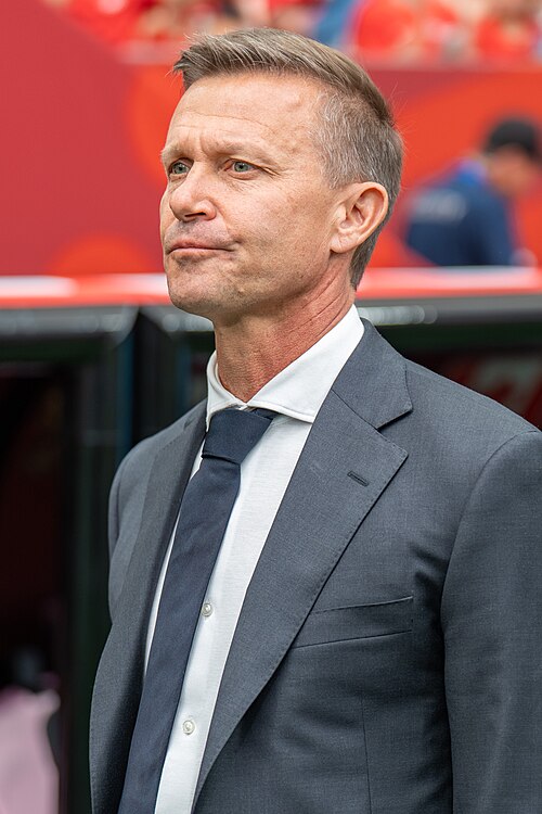 Jesse Marsch during Canada v Qatar on 18 June 2026 at the 2026 FIFA World Cup