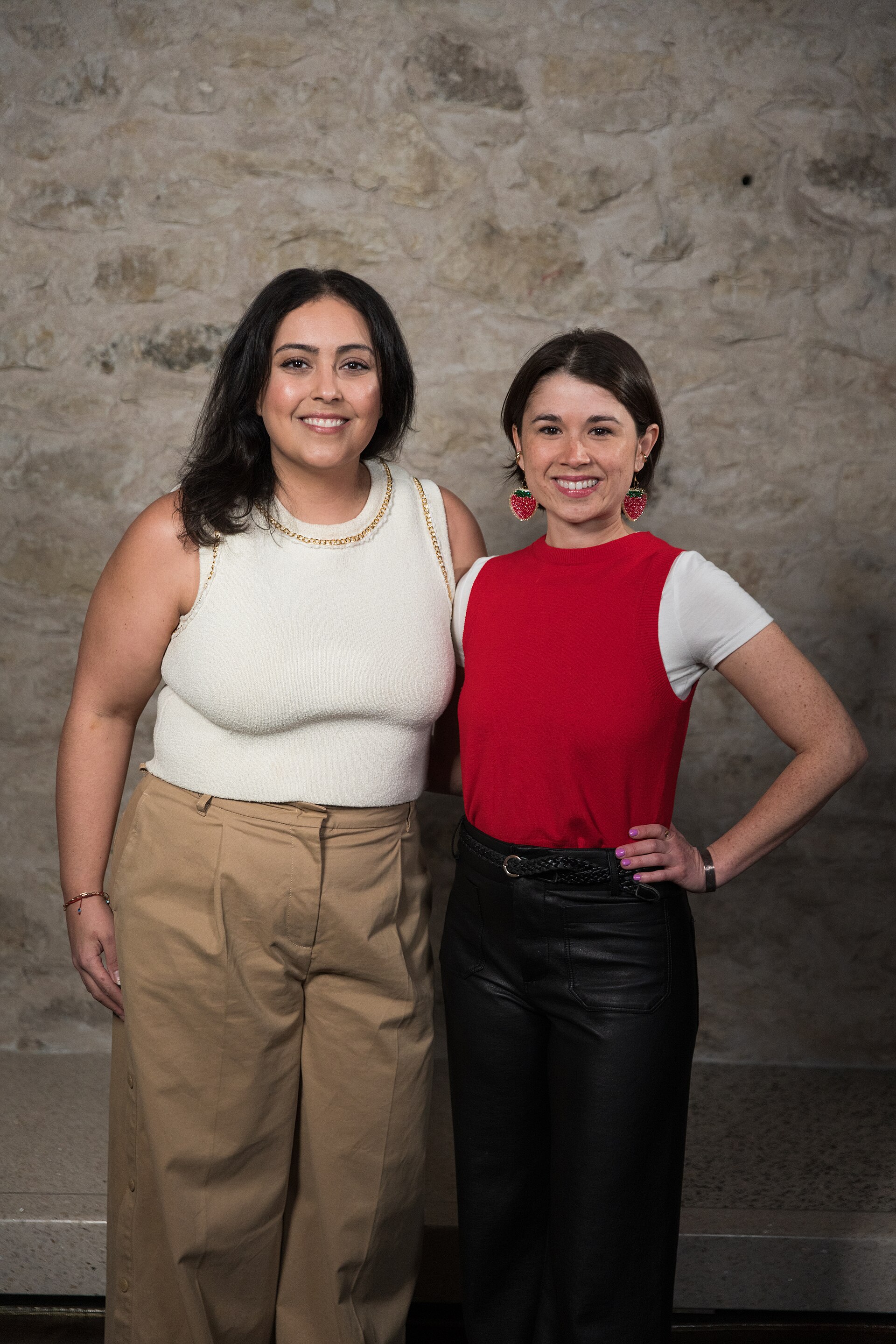 Shagah Zakerion and Jessica McEver, co-founders of the Tulsa Film Collective, at 2025 SXSW