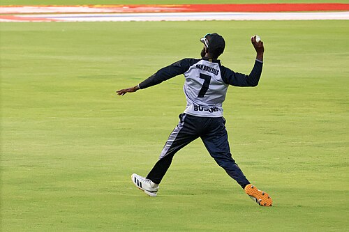 Jhedli van Briesies playing for Boland in 2026 at Newlands Cricket Ground