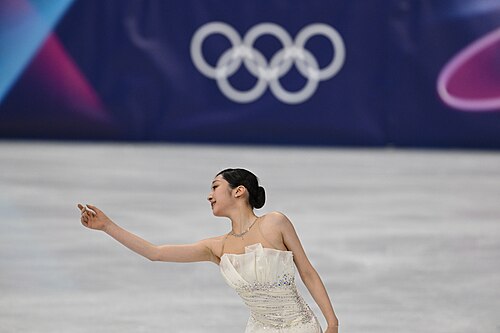 MILAN, ITALY - 19 FEBRUARY 2026: Jia SHIN of South Korea compete during the Figure Skating Women Single Skating Free Skating at the Olympic Winter Games Milano Cortina 2026 Milano Ice Skating Arena on February 19, 2026 in Milan, Italy