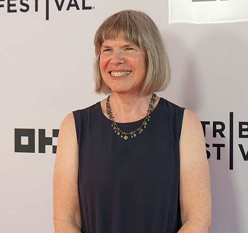Jill Cowan at the premiere of "Cuomo" at the 25th Tribeca Film Festival in New York City.