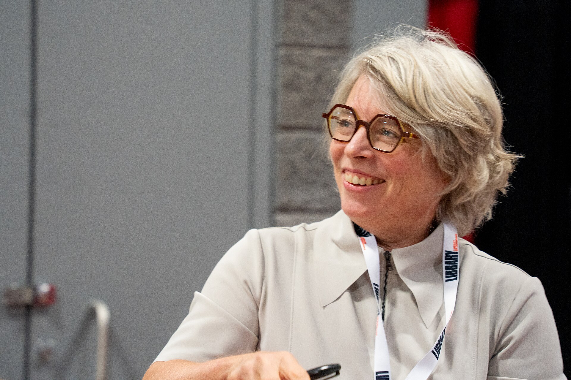 Jill Lepore, historian, at National Book Festival 2025, in Washington, D.C., in September 2025