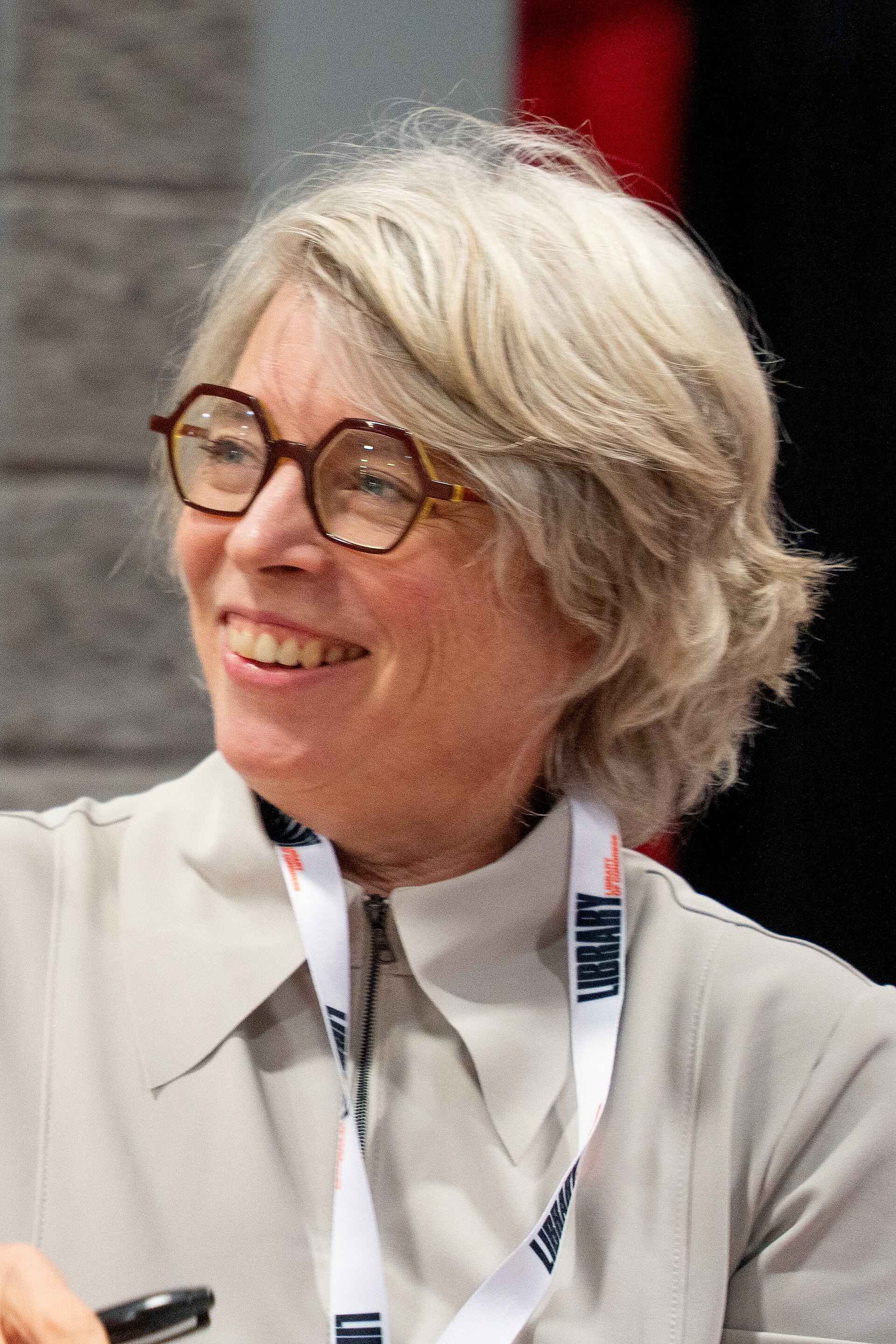 Jill Lepore, historian, at National Book Festival 2025, in Washington, D.C., in September 2025