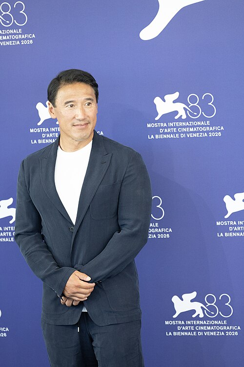 Jimmy Chin, director, at 82nd Venice International Film Festival in Venice, Italy for the film Everest: The Other Side.