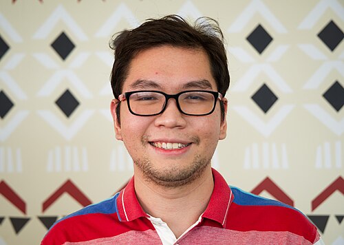 Jirapat at Wikimania 2025
