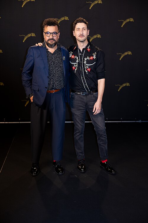 Joaquín Cociña, Cristóbal León, directors at the Locarno Film Festival 2026