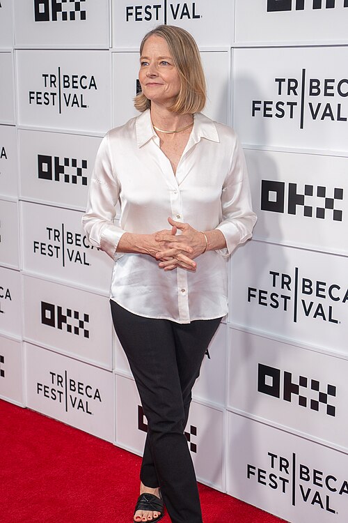 Jodie Foster during the 2026 Tribeca Festival at Taxi Driver 50th Anniversary