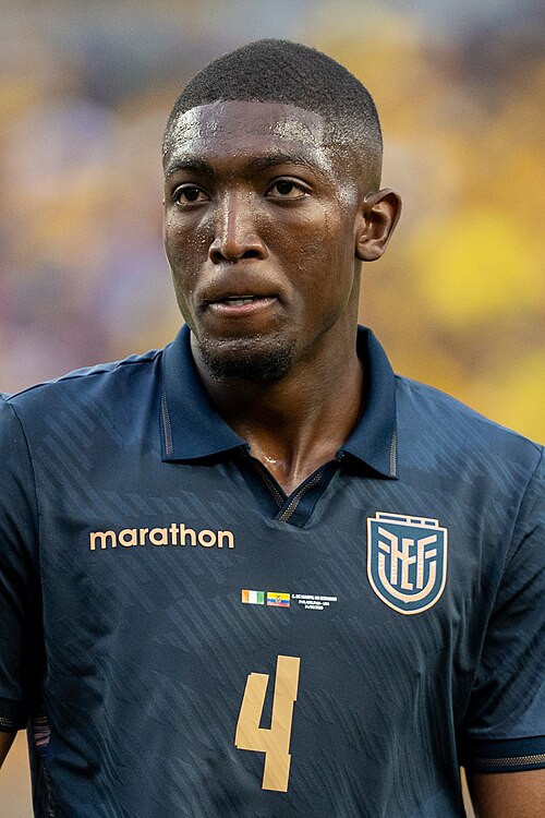 Joel Ordonez during Côte d'Ivoire v Ecuador on 14 June 2026 at the 2026 FIFA World Cup