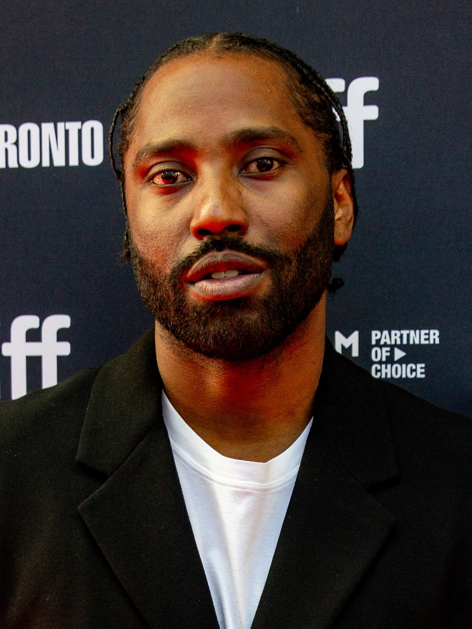 John David Washington, actor, at the 2024 Toronto International Film Festival (TIFF) for the movie The Piano Lesson.