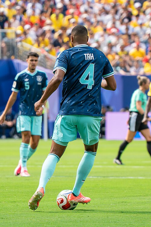 Jonathan Tah during Ecuador v Germany on 25 June 2026 at the 2026 FIFA World Cup