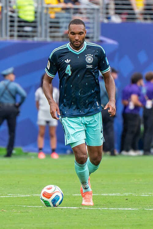 Jonathan Tah during Ecuador v Germany on 25 June 2026 at the 2026 FIFA World Cup