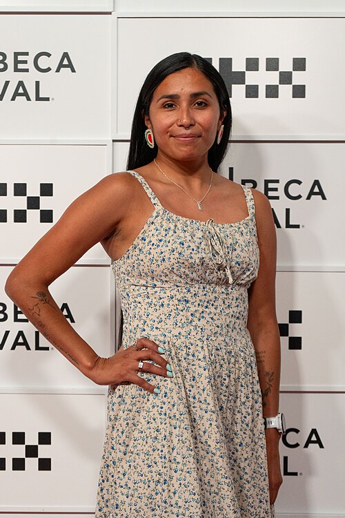 Jordan Whetstone at the premiere of "Run in Beauty" at the 25th Tribeca Film Festival in New York City.