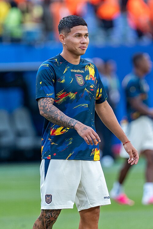 Jordy Alcivar during Côte d'Ivoire v Ecuador on 14 June 2026 at the 2026 FIFA World Cup