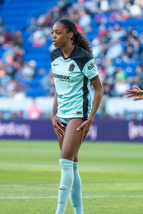 Jordynn Dudley during Gotham FC v Racing Louisville on May 3, 2026