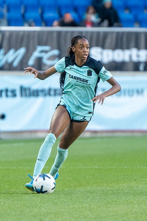 Jordynn Dudley during Gotham FC v Racing Louisville on May 3, 2026