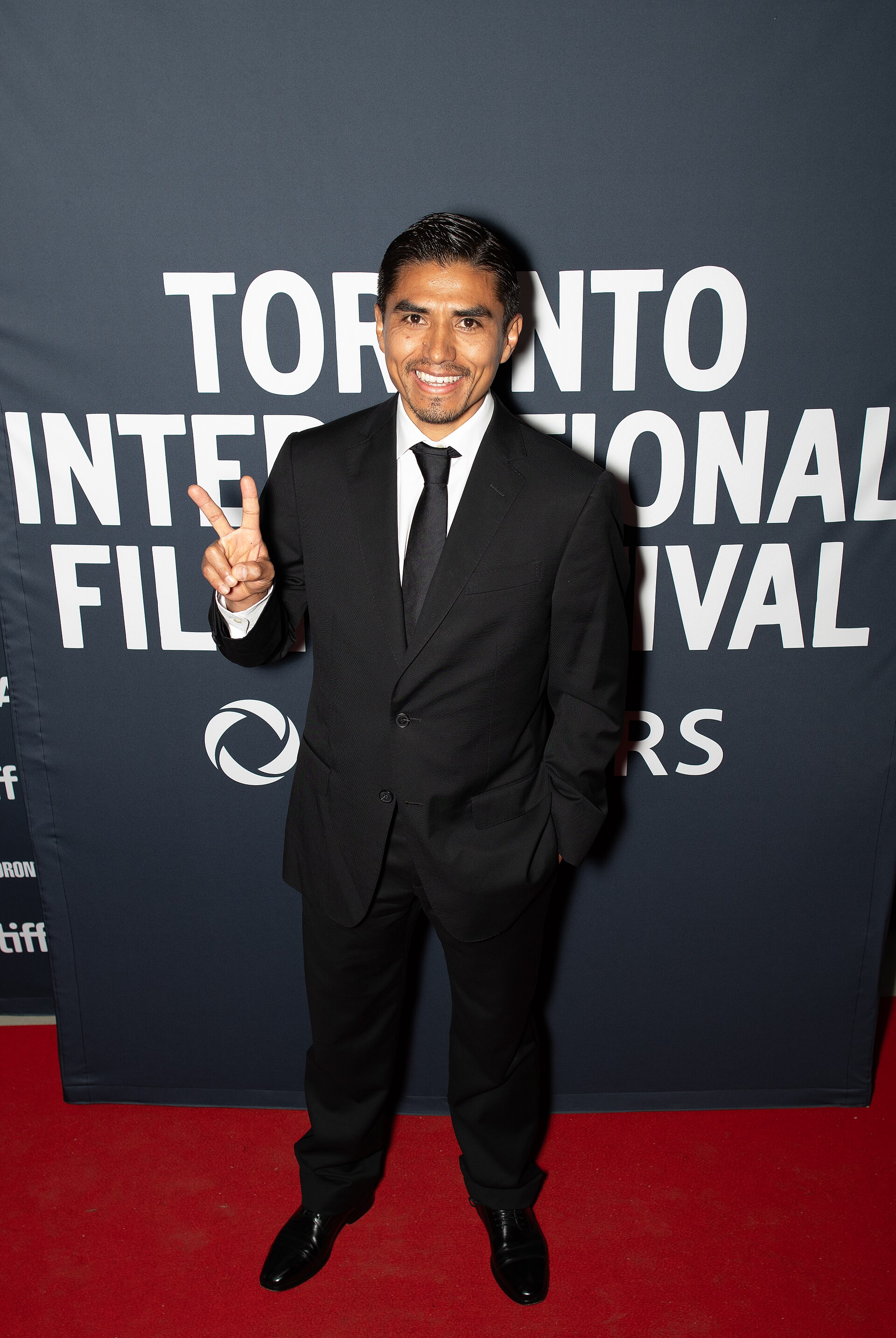 Jorge Antonio Guerrero, actor in 'Without Blood', at the 2024 Toronto International Film Festival