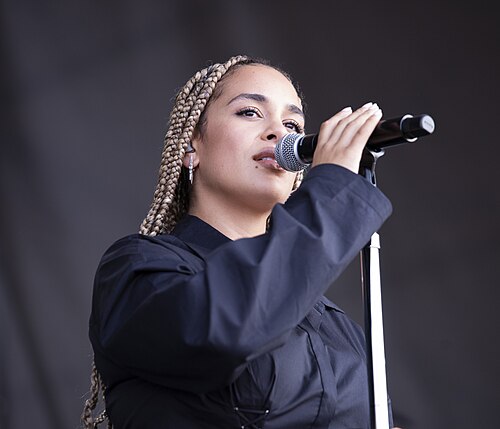 Jorja Smith at the 2025 Newport Jazz Festival in Newport, Rhode Island.