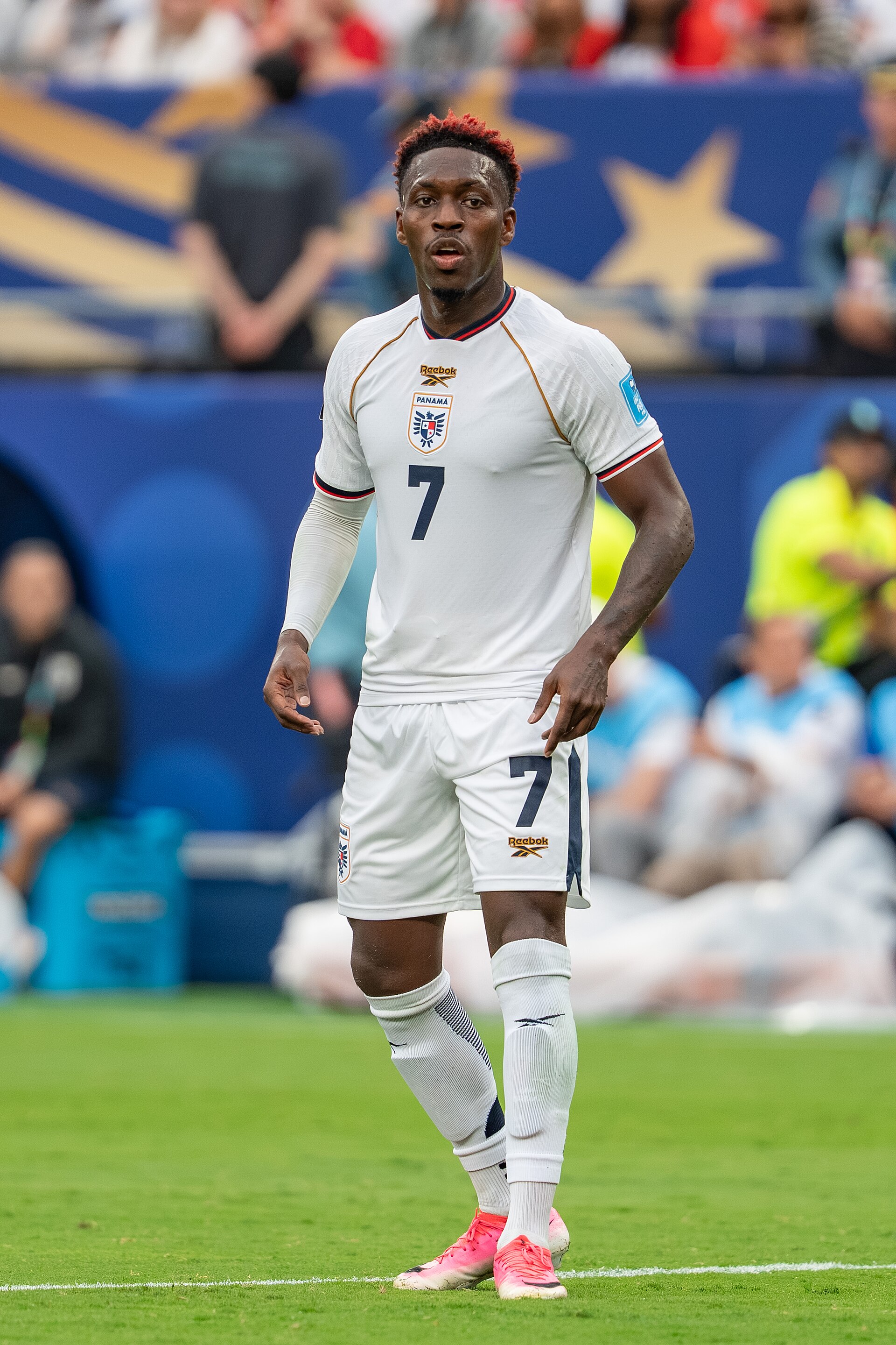 Jose Luis Rodriguez during England v Panama on 27 June 2026 at the 2026 FIFA World Cup