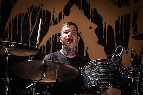 Josean Orta with Fit For An Autopsy at Tons of Rock, Oslo, Norway, 2025
