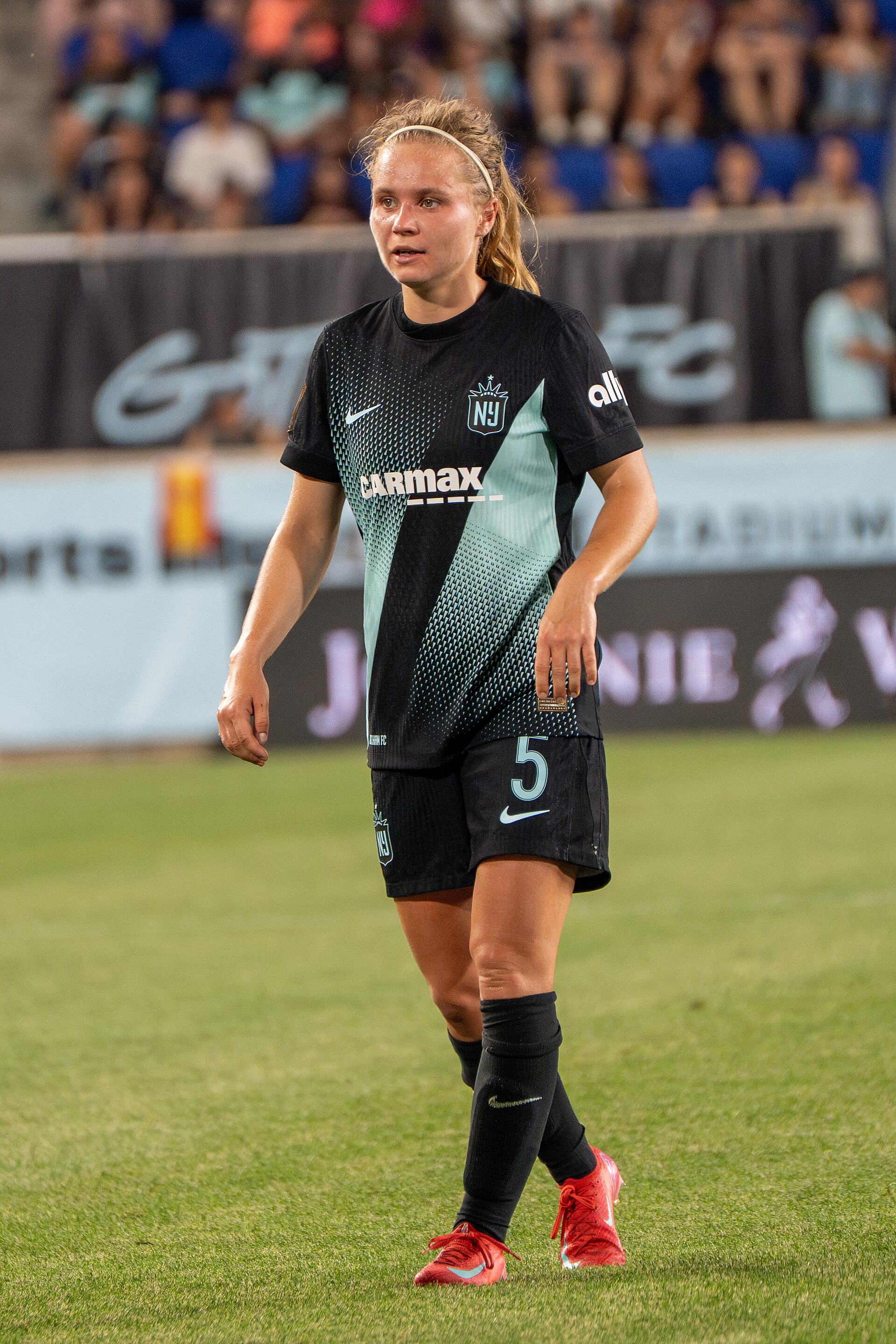 Josefine Hasbo during Gotham FC vs Bay FC on 6.21.25