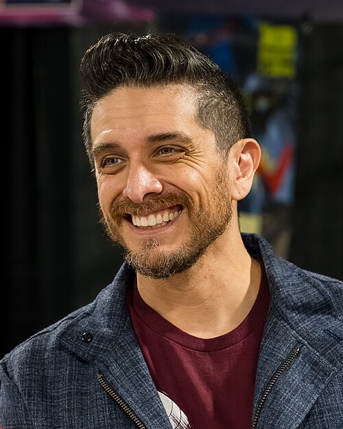 Josh Keaton, voice actor, at GalaxyCon Nashville in Nashville, TN in May 2026