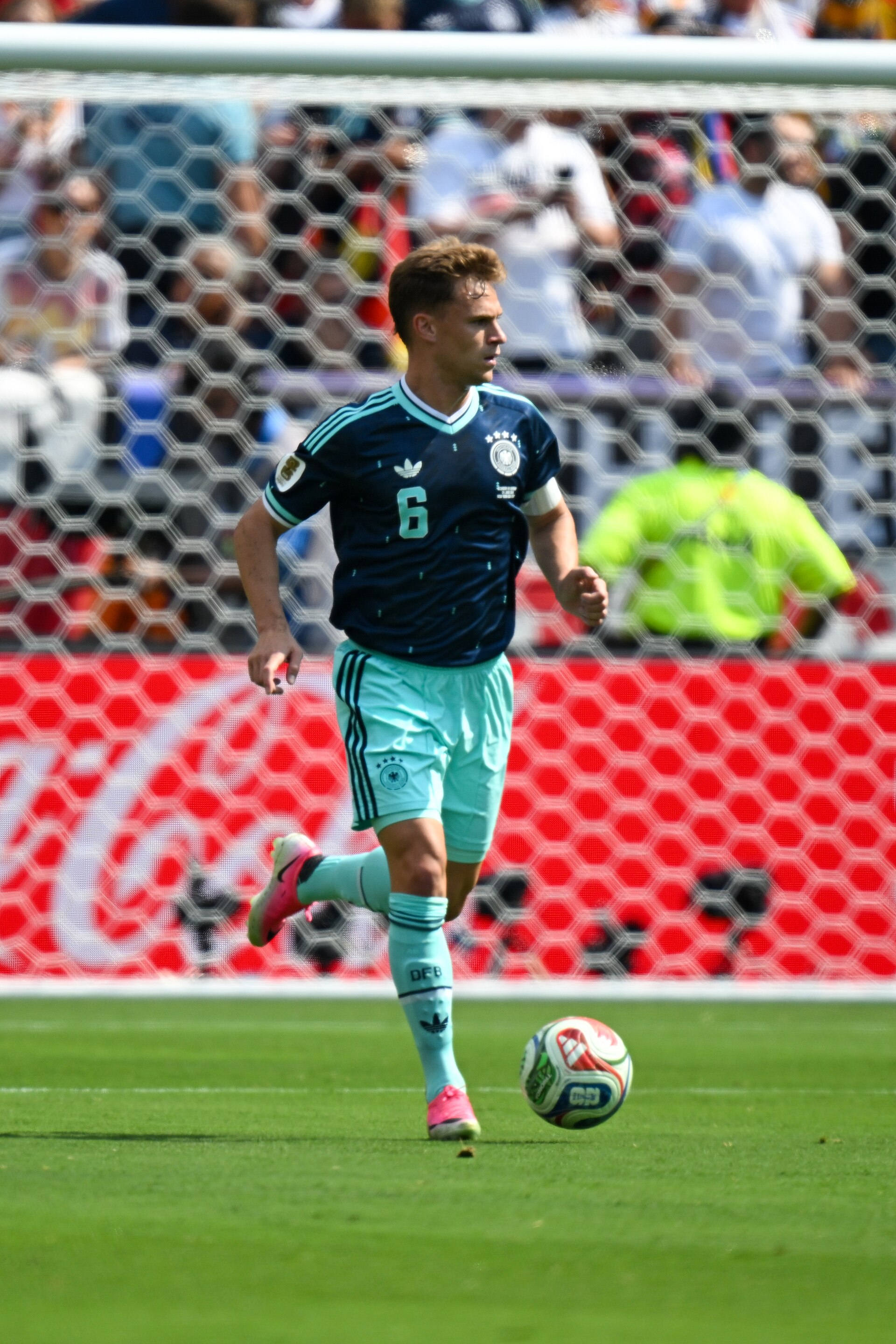 EAST RUTHERFORD, UNITED STATES - June 25: =Joshua Kimmich #6 during the FIFA World Cup 2026 Group E match between Ecuador  and  Germany on June 25, 2026 MetLife Stadium, East Rutherford, New Jersey