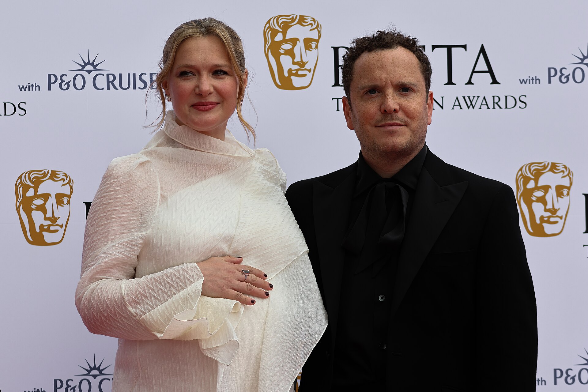 Joshua McGuire & Amy Morgan at the TV BAFTA red carpet, May 26