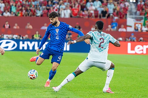 Josko Gvardiol Nelson Semedo during Croatia v Portugal on 2 July 2026 at the 2026 FIFA World Cup