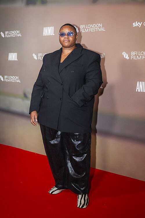 Joy Gharoro attending the premiere of Animol at 70th BFI London Film Festival, 11th of October 2026, at Blue Room, BFI Southbank.
