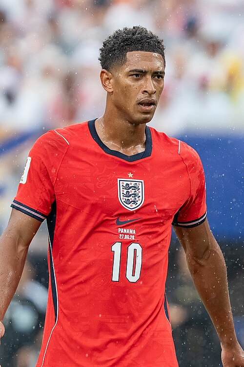Jude Bellingham during England v Panama on 27 June 2026 at the 2026 FIFA World Cup