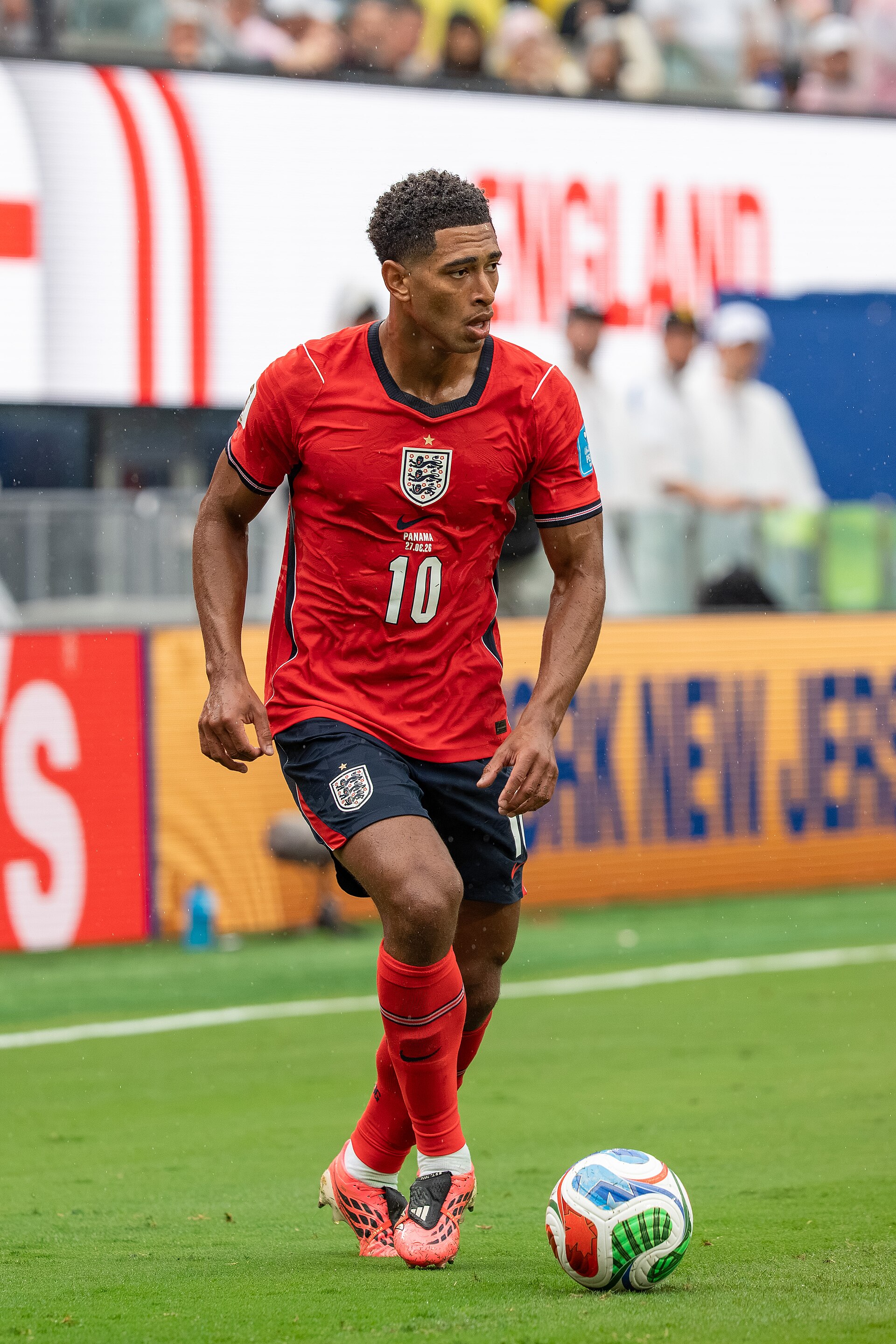 Jude Bellingham during England v Panama on 27 June 2026 at the 2026 FIFA World Cup
