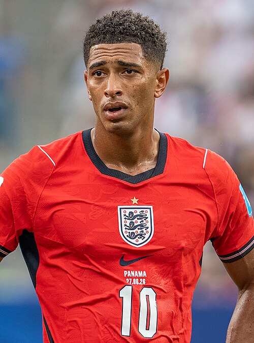 Jude Bellingham during England v Panama on 27 June 2026 at the 2026 FIFA World Cup