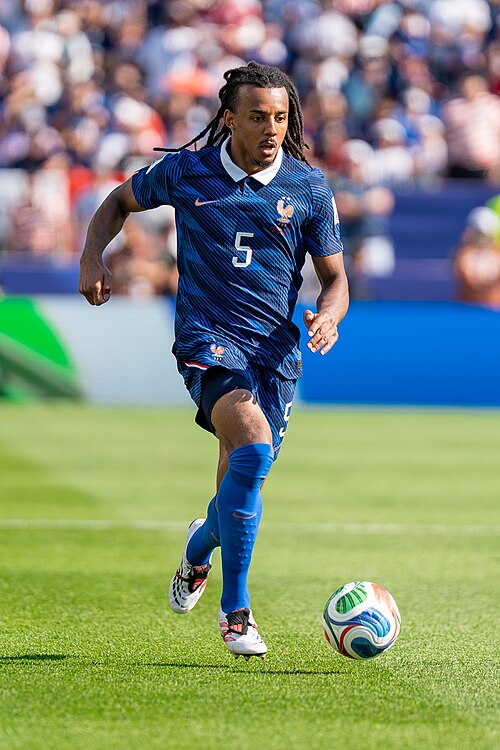 Jules Kounde during France v Paraguay at the 2026 FIFA World Cup