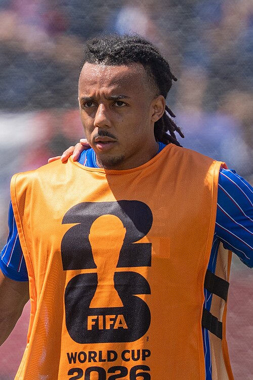 Jules Kounde during France v Senegal on 16 June 2026 at the 2026 FIFA World Cup at NY/NJ Stadium in East Rutherford, NJ