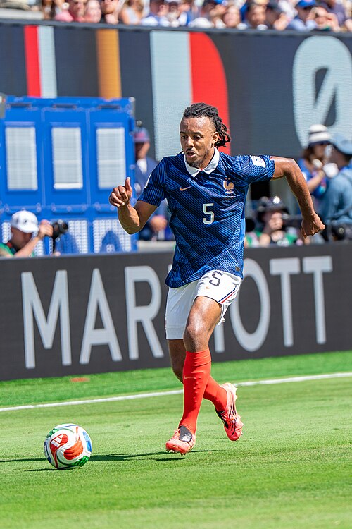 Jules Kounde during France v Senegal on 16 June 2026 at the 2026 FIFA World Cup at NY/NJ Stadium in East Rutherford, NJ