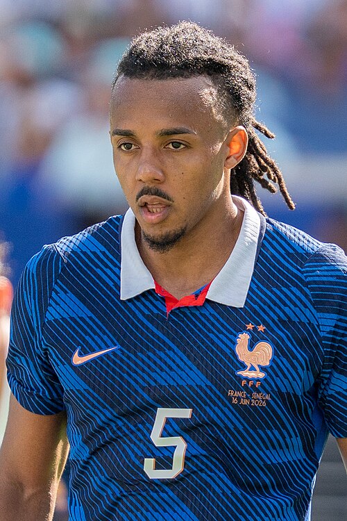 Jules Kounde during France v Senegal on 16 June 2026 at the 2026 FIFA World Cup at NY/NJ Stadium in East Rutherford, NJ