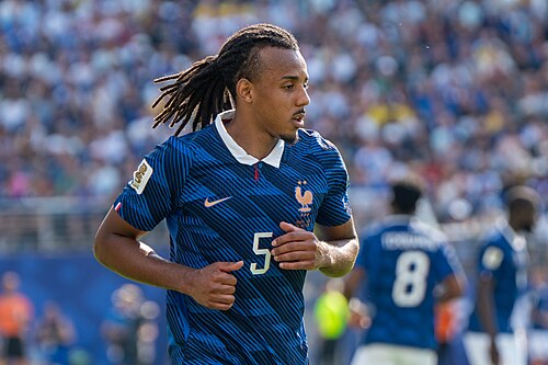 Jules Kounde during France v Sweden at the 2026 FIFA World Cup