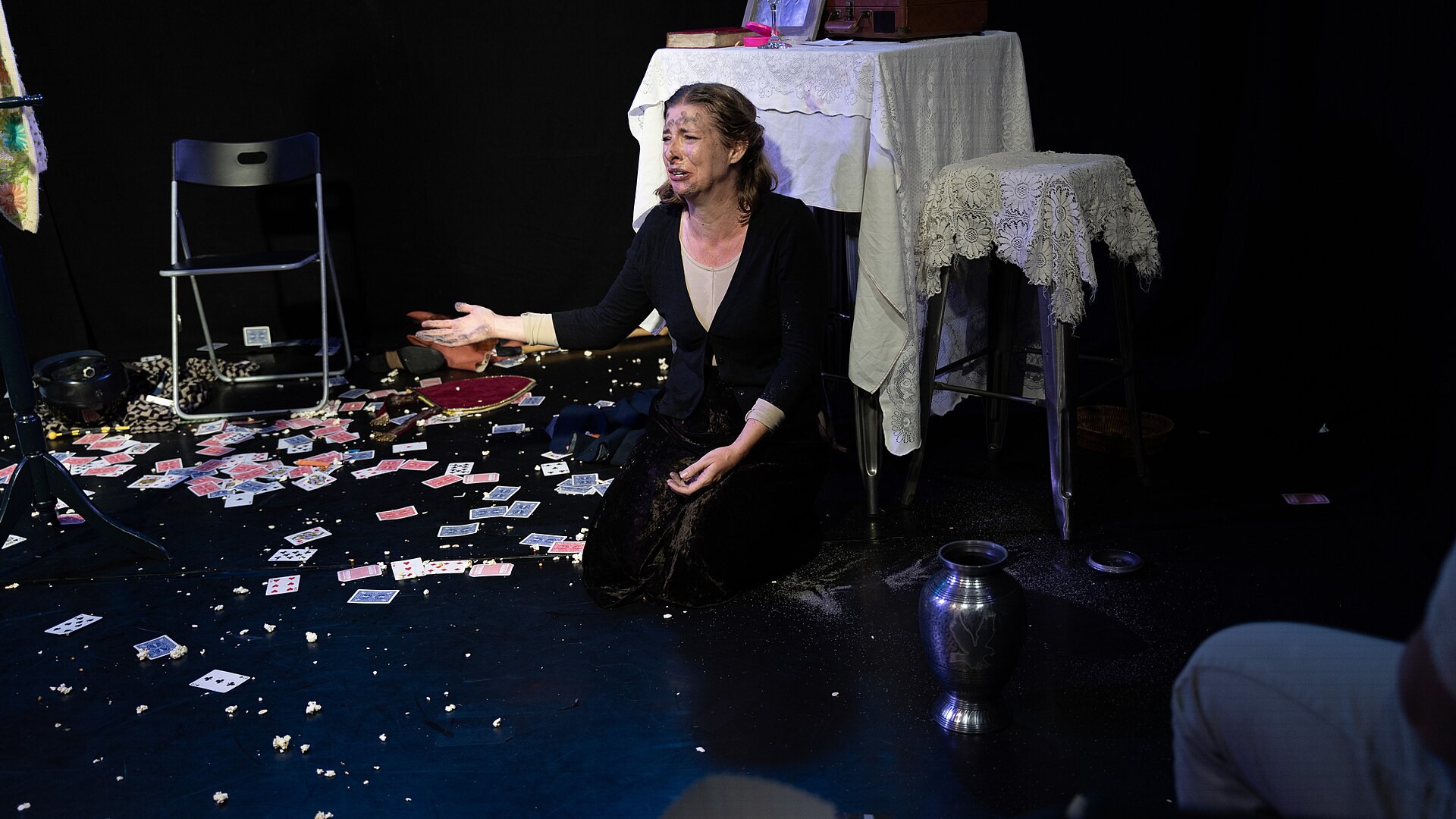 Julia Vanderveen at 2024 Edinburgh Fringe Festival for My Grandmother's Eyepatch