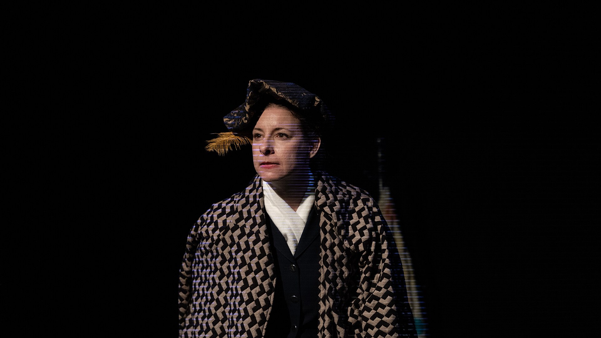 Julia Vanderveen at the 2024 Edinburgh Festival Fringe for My Grandmother’s Eyepatch
